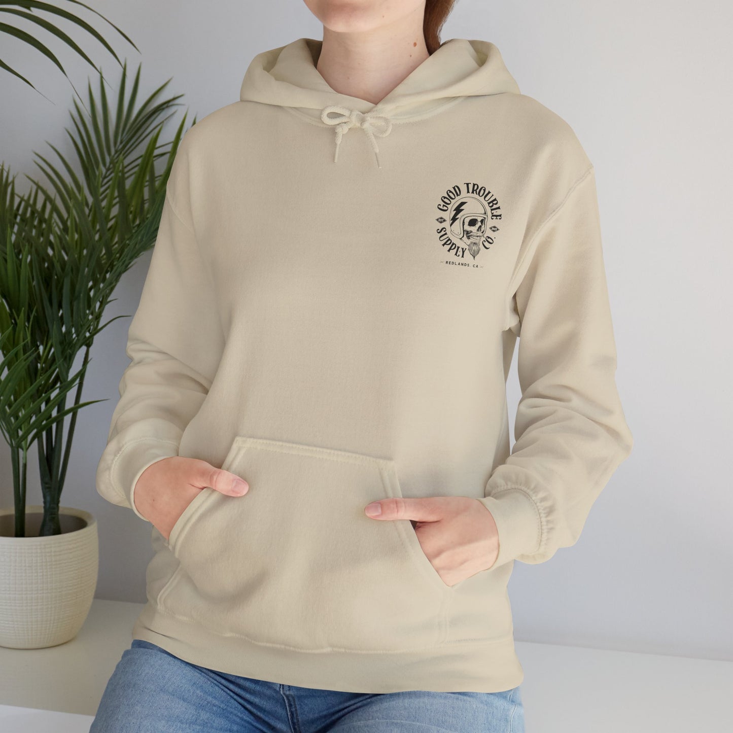 Good Trouble Logo Hoodie