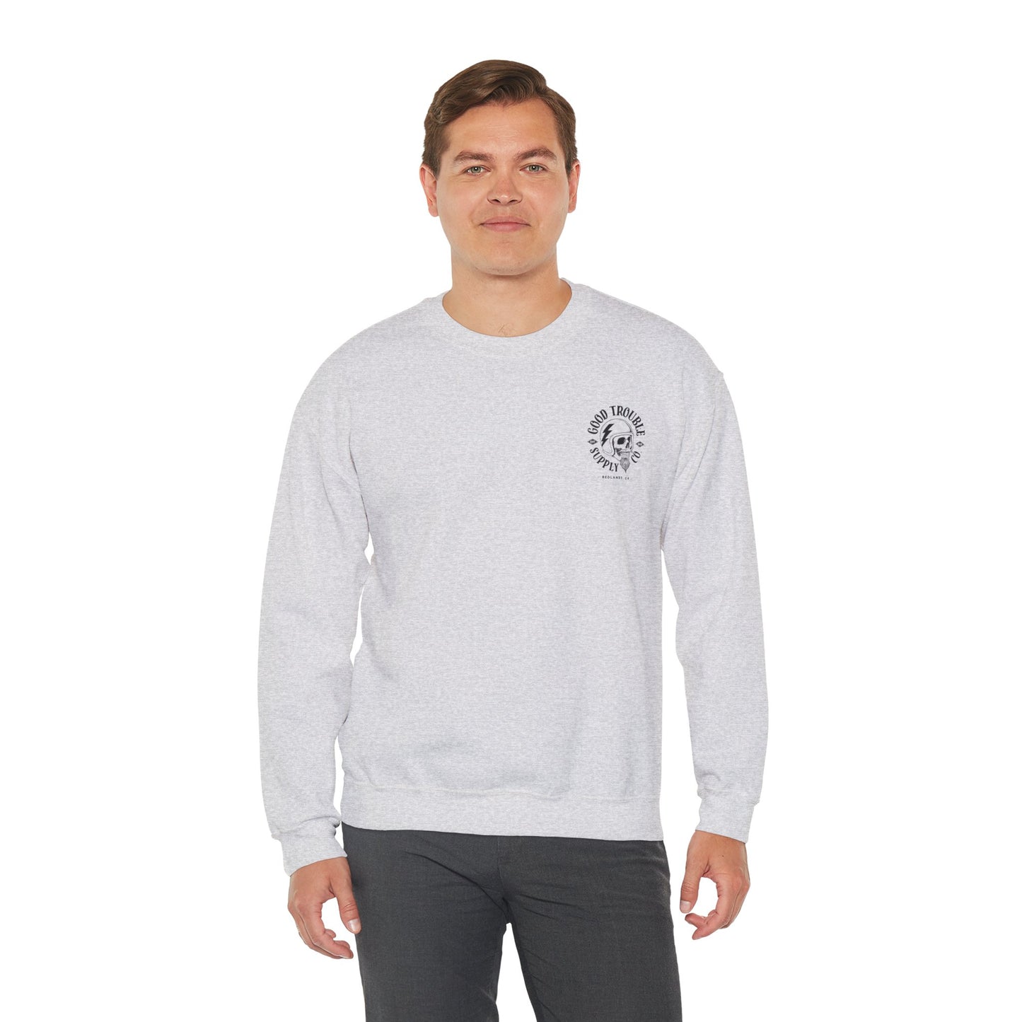 Good Trouble Logo Crewneck Sweatshirt