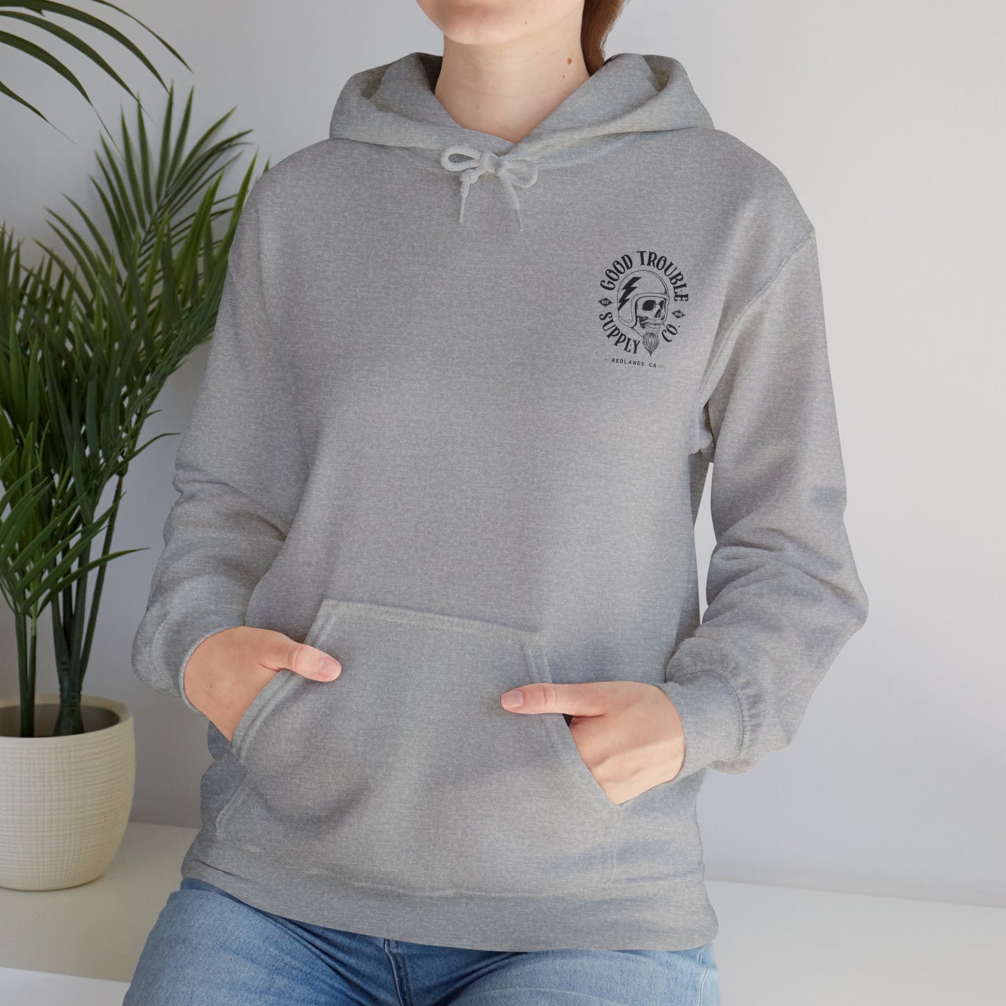 Good Trouble Logo Hoodie