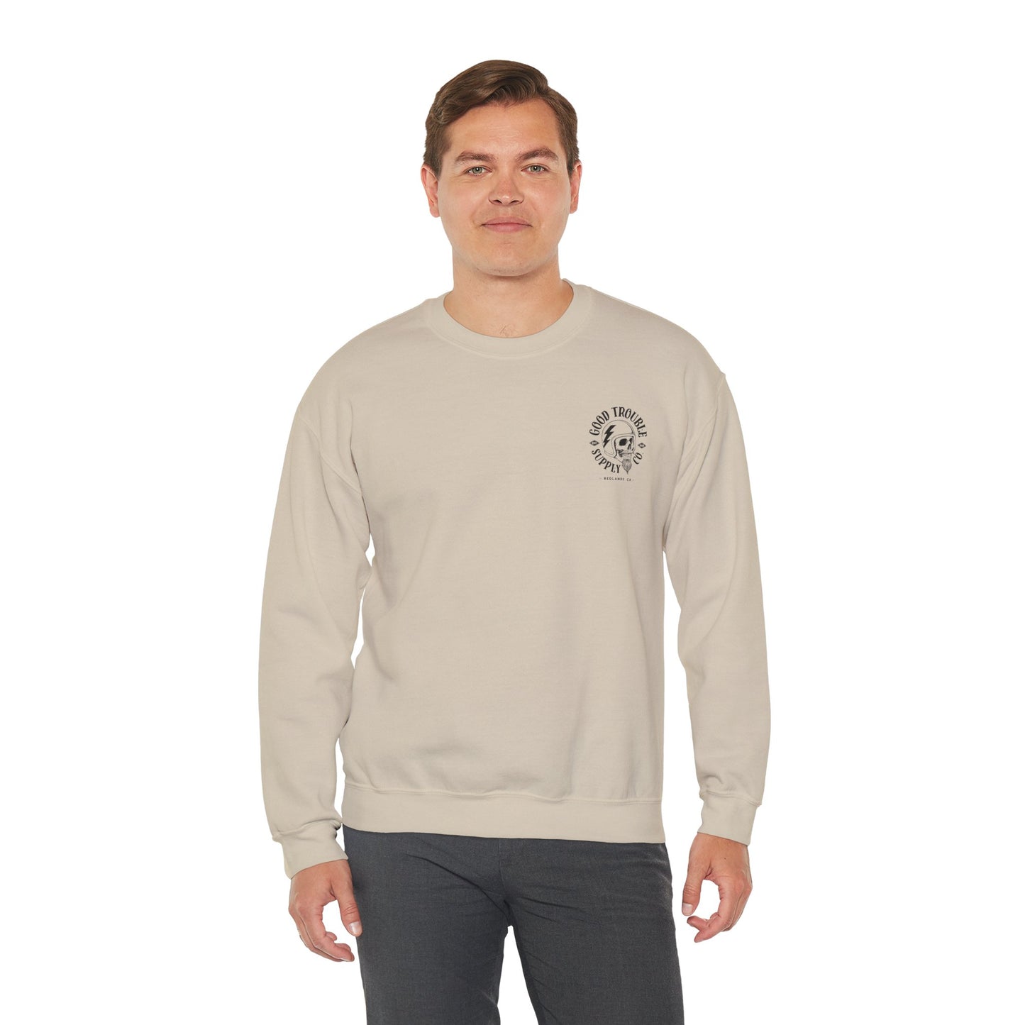 Good Trouble Logo Crewneck Sweatshirt