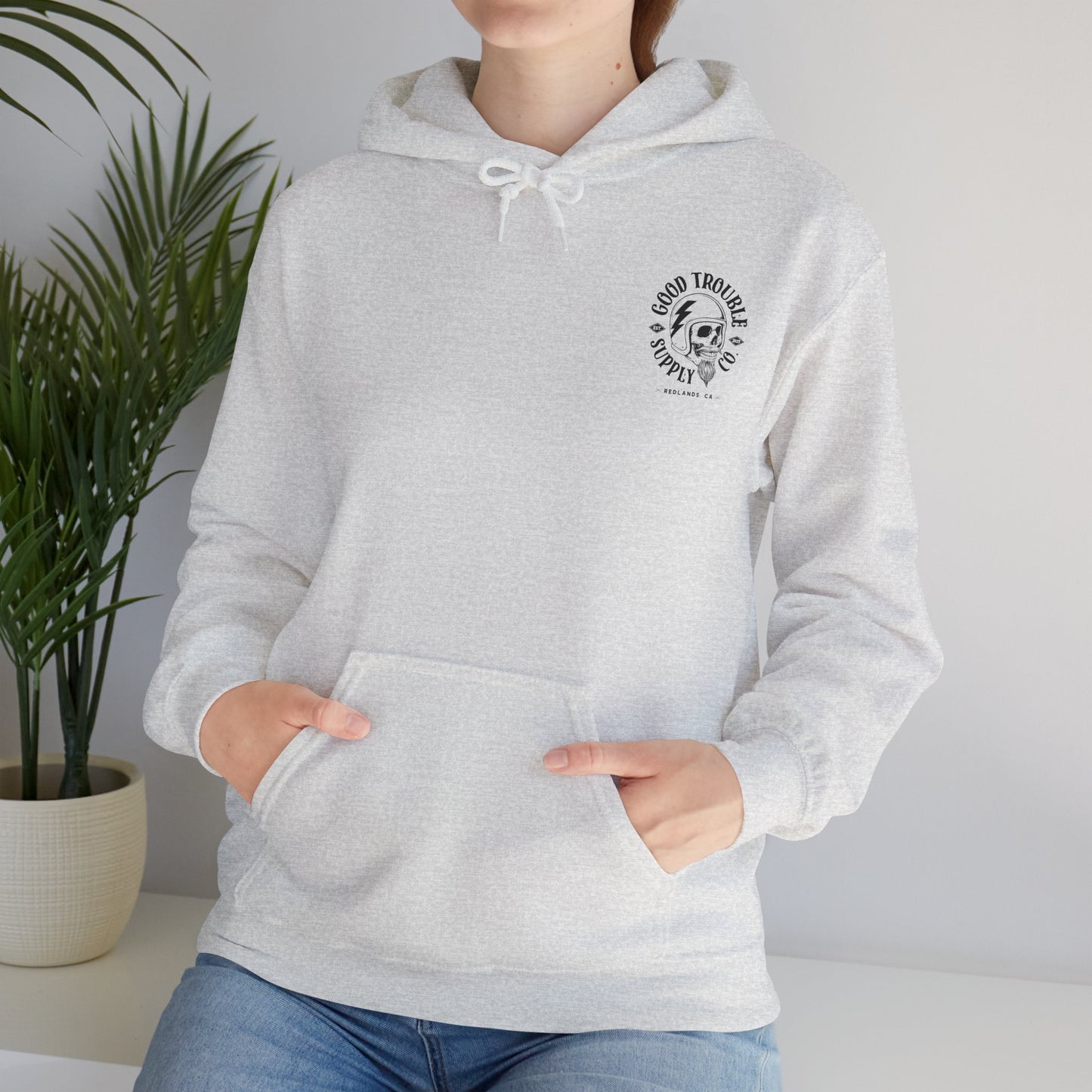Good Trouble Logo Hoodie