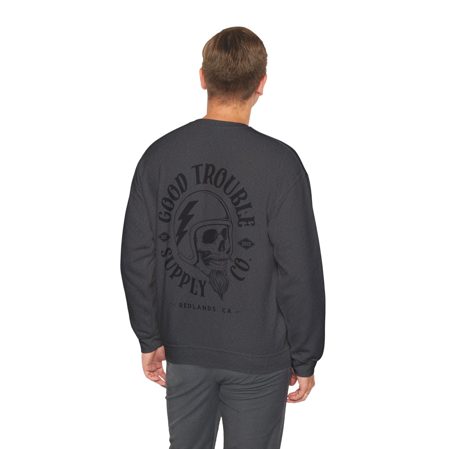 Good Trouble Logo Crewneck Sweatshirt