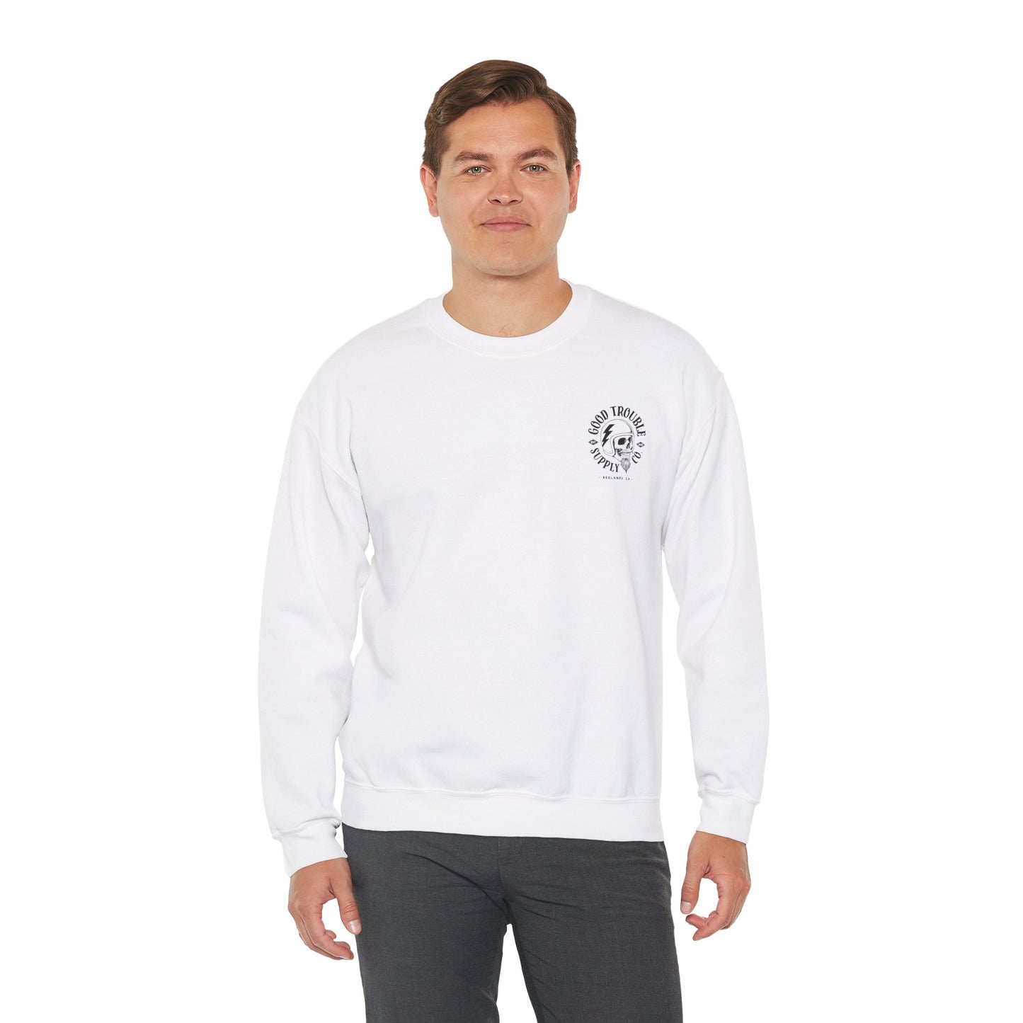 Good Trouble Logo Crewneck Sweatshirt