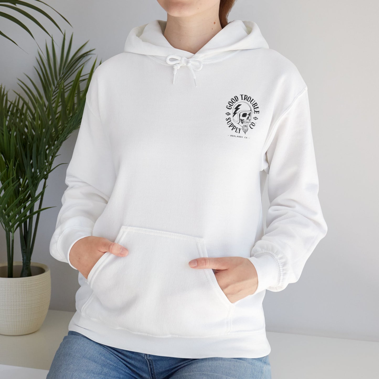 Good Trouble Logo Hoodie