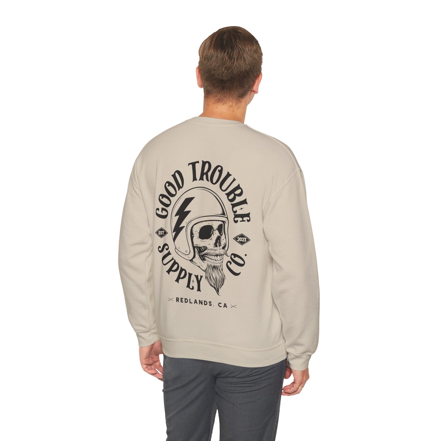 Good Trouble Logo Crewneck Sweatshirt