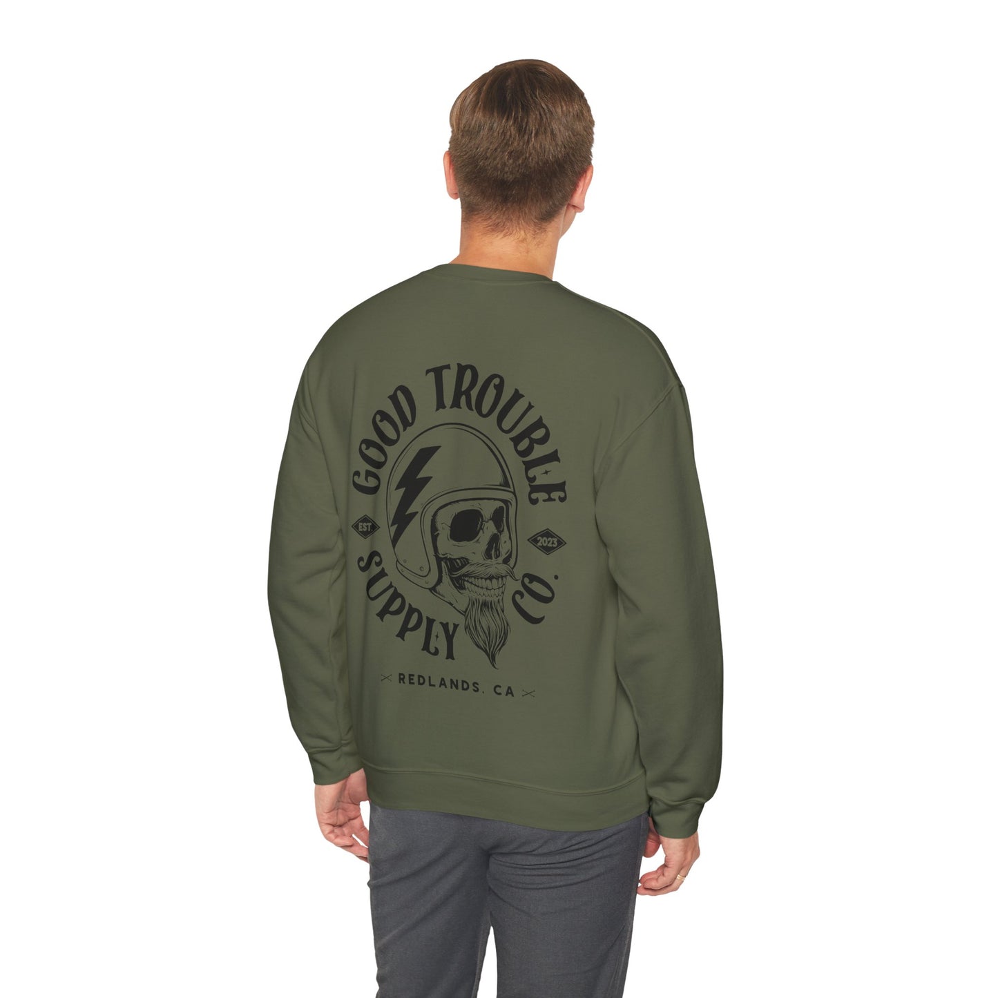 Good Trouble Logo Crewneck Sweatshirt