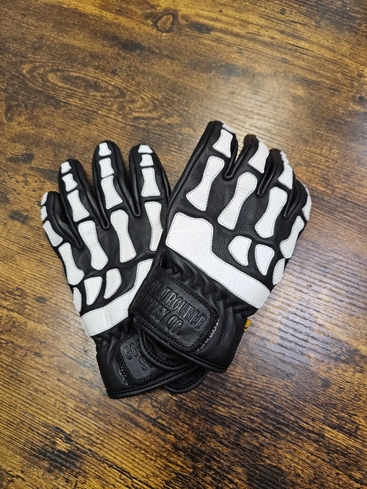 Mens "Mr Bone's" Leather Gloves (PRE ORDER)