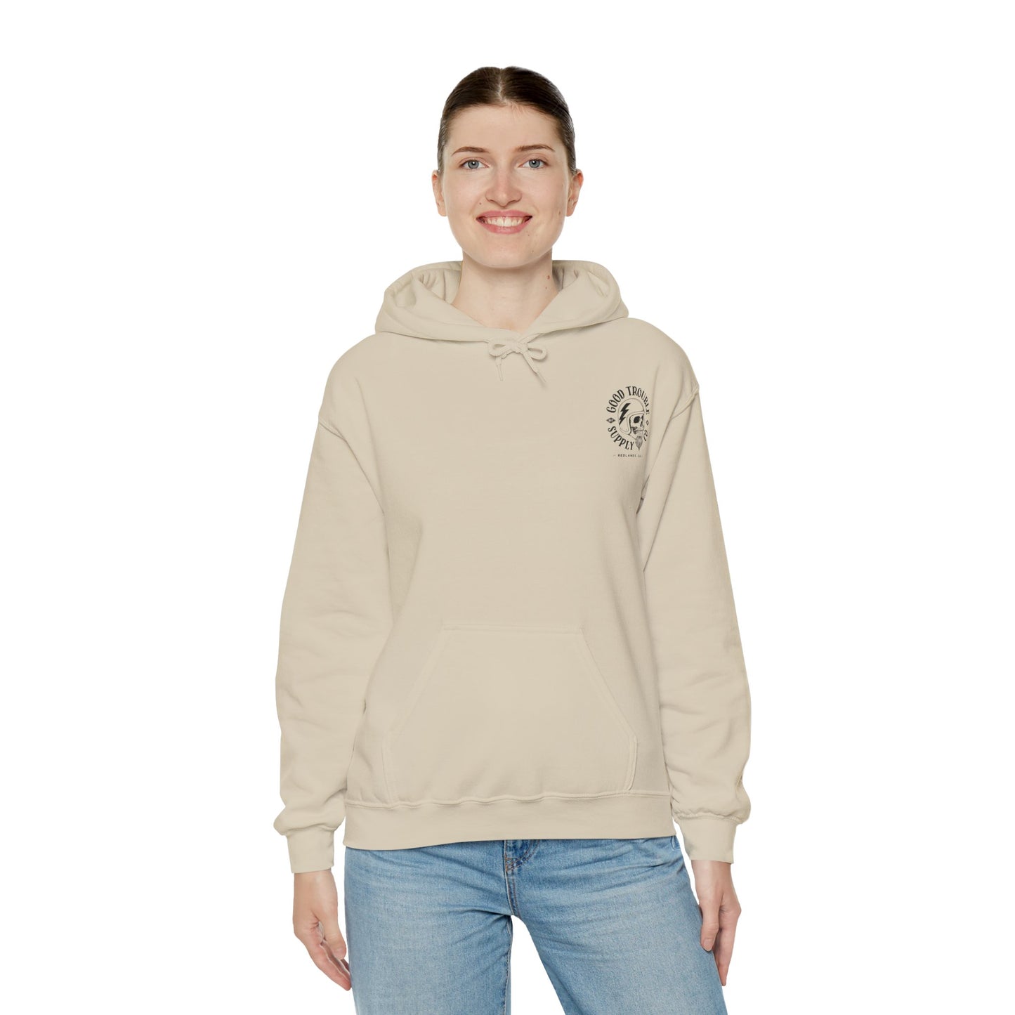 Winged Wheel Pull Over Hoodie