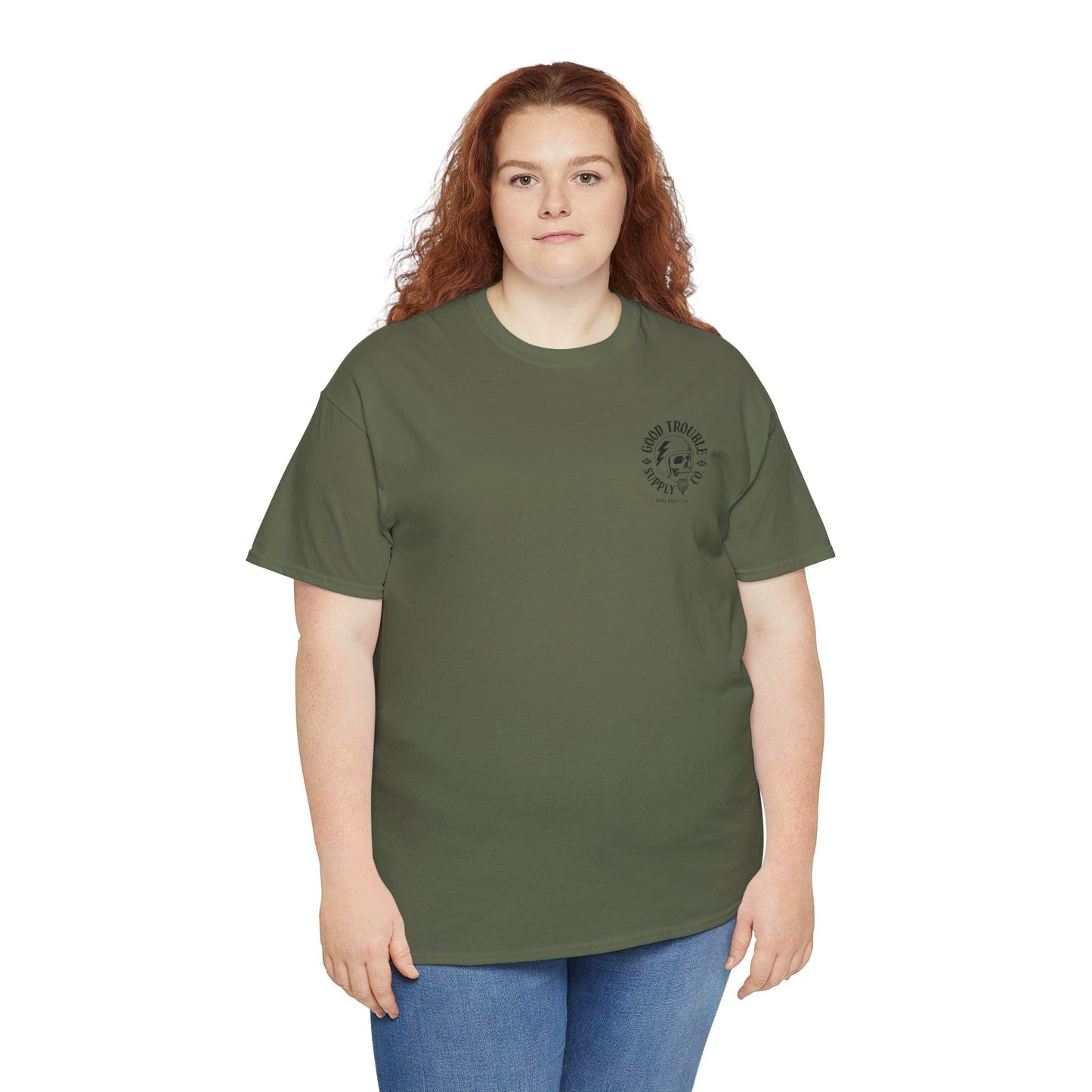 Ladies "I Match Energy..." Crewneck Tee