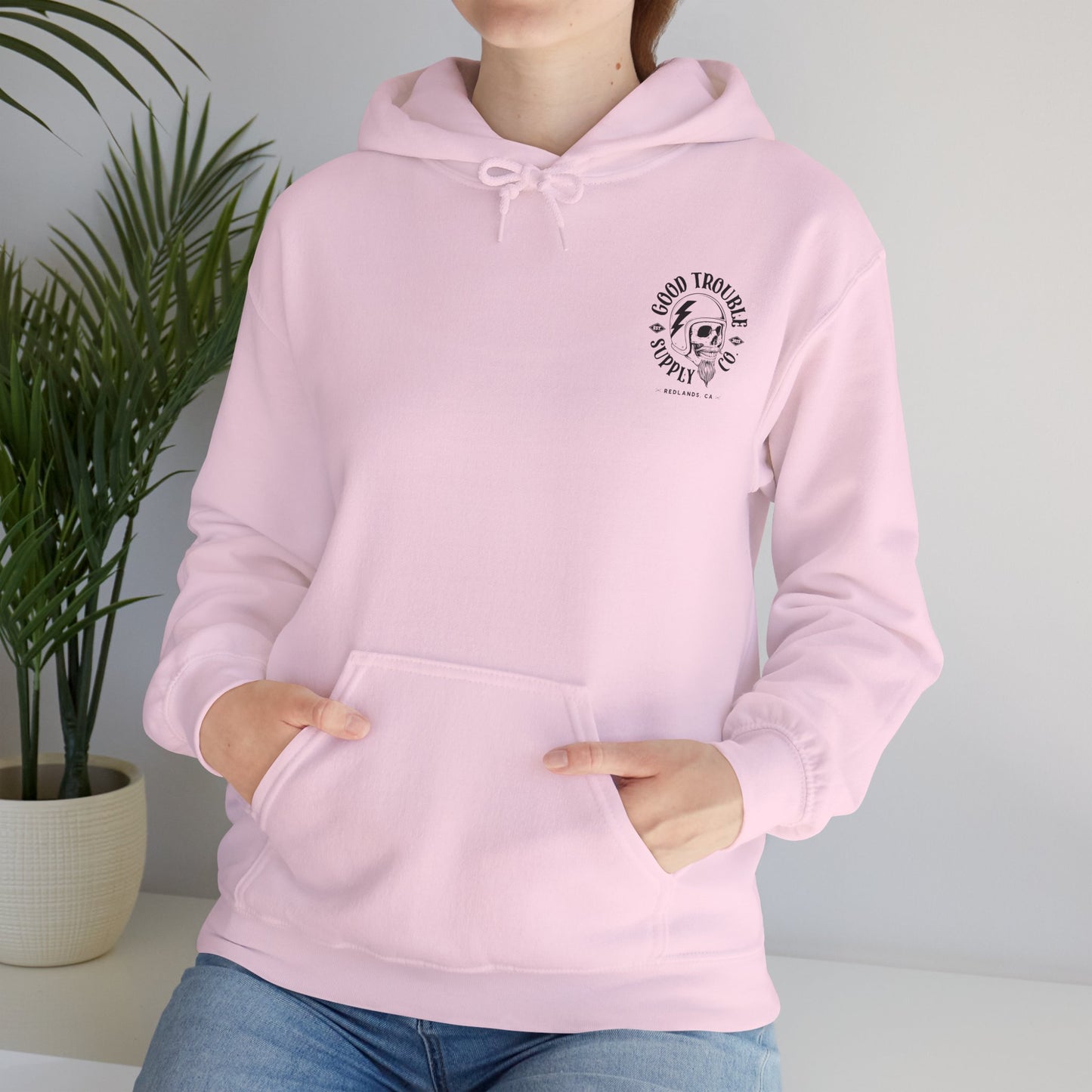 Good Trouble Logo Hoodie