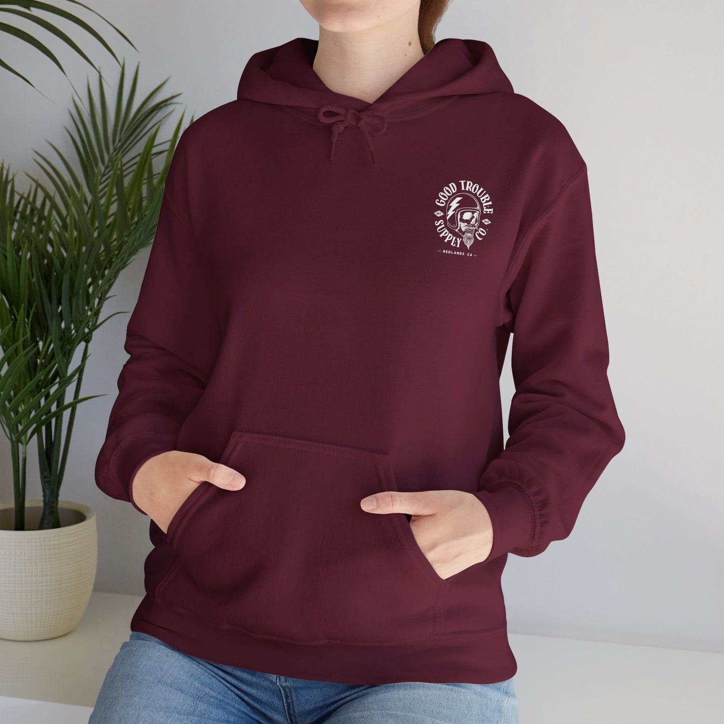 Good Trouble Logo Hoodie