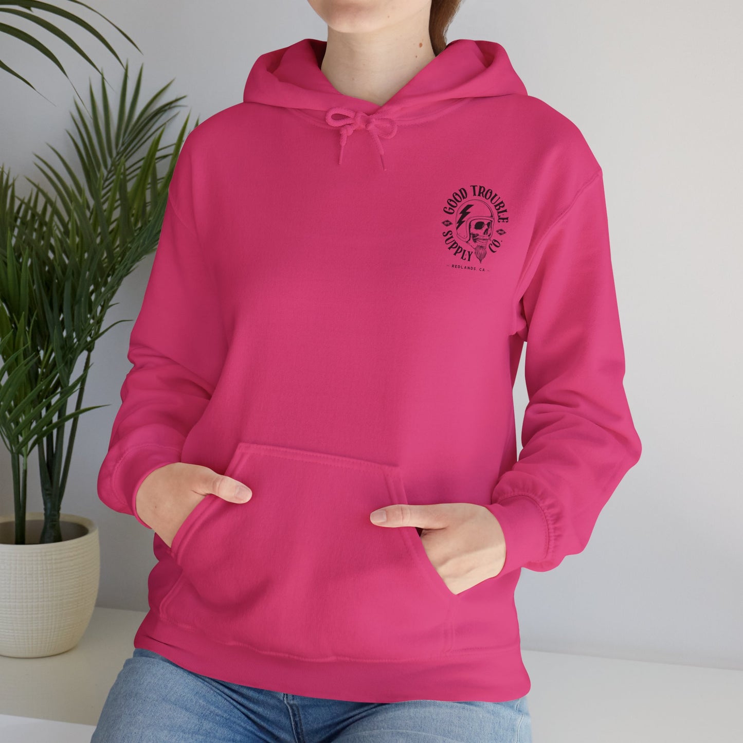 Good Trouble Logo Hoodie