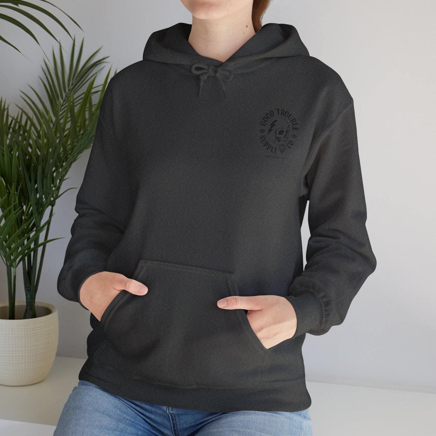 Good Trouble Logo Hoodie