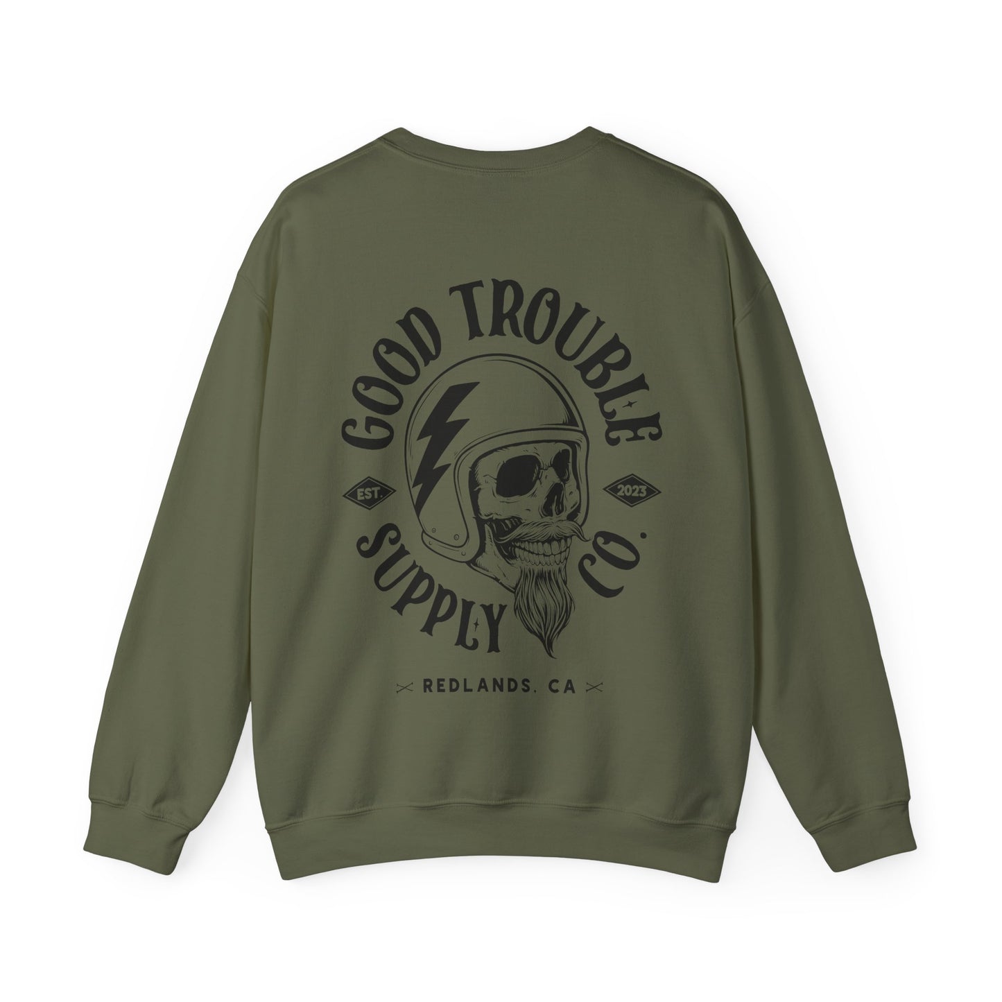Good Trouble Logo Crewneck Sweatshirt