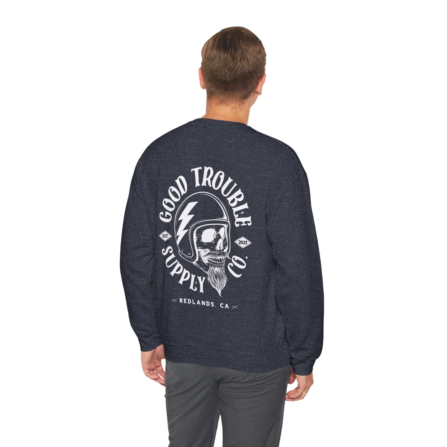 Good Trouble Logo Crewneck Sweatshirt