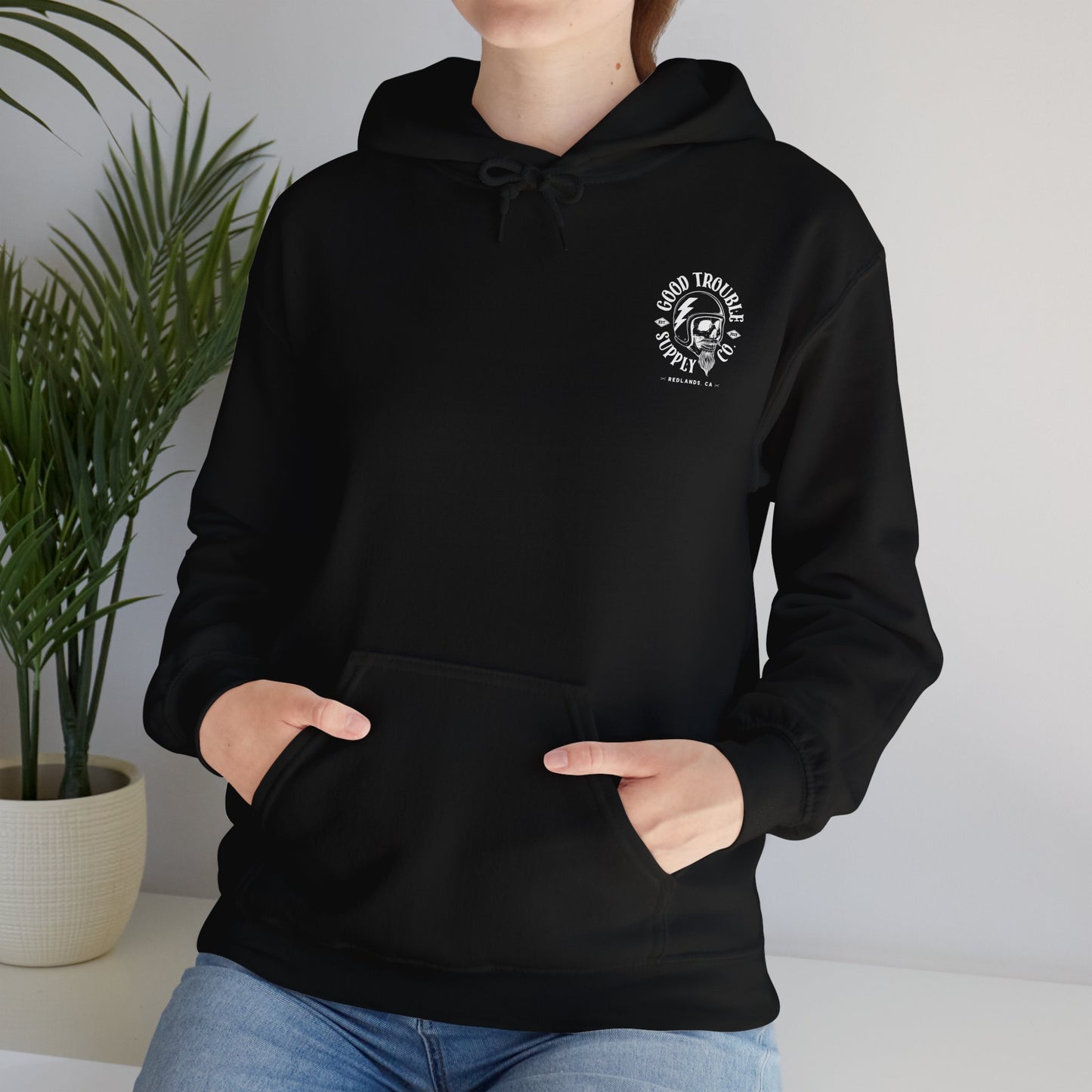 Good Trouble Logo Hoodie