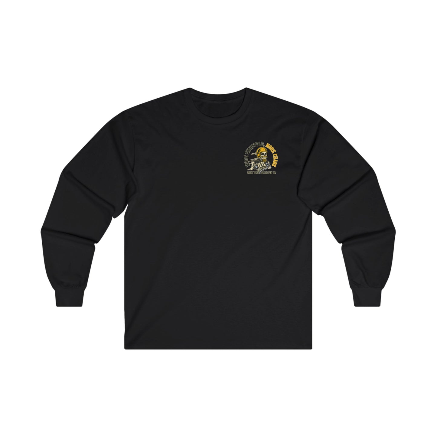 More Throttle, More Chaos! Long Sleeve Tee