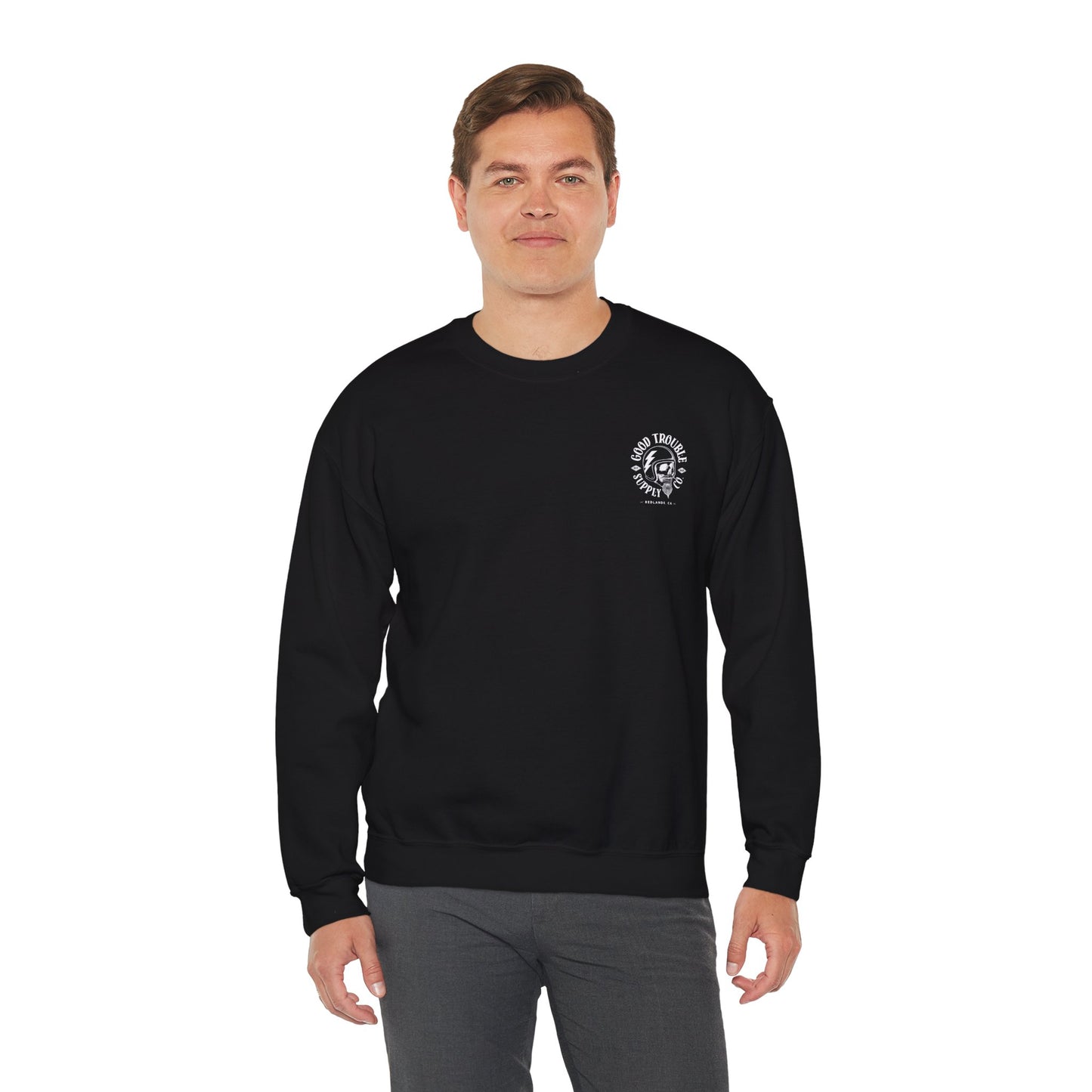 Good Trouble Logo Crewneck Sweatshirt