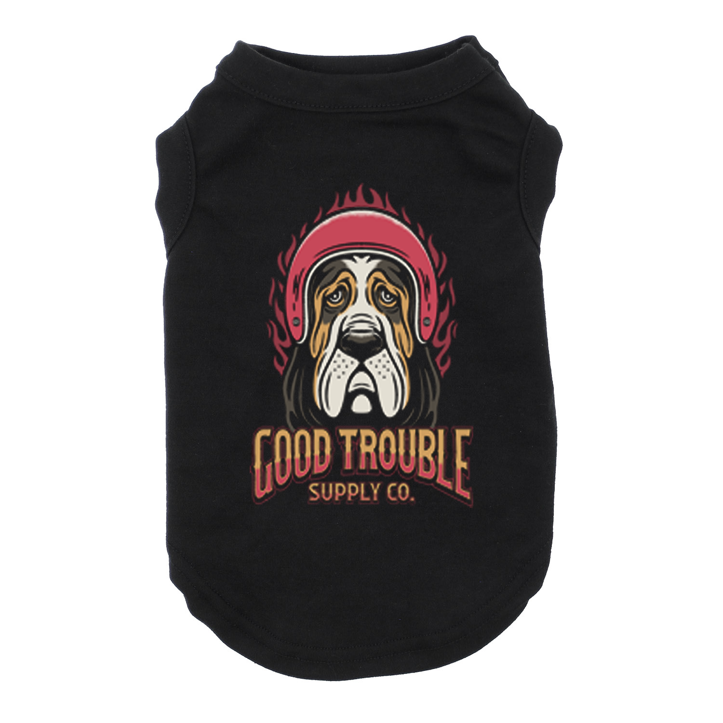 GOOD TROUBLE HOUND DOG SHIRT FOR YOUR DOG (PET SHIRT)