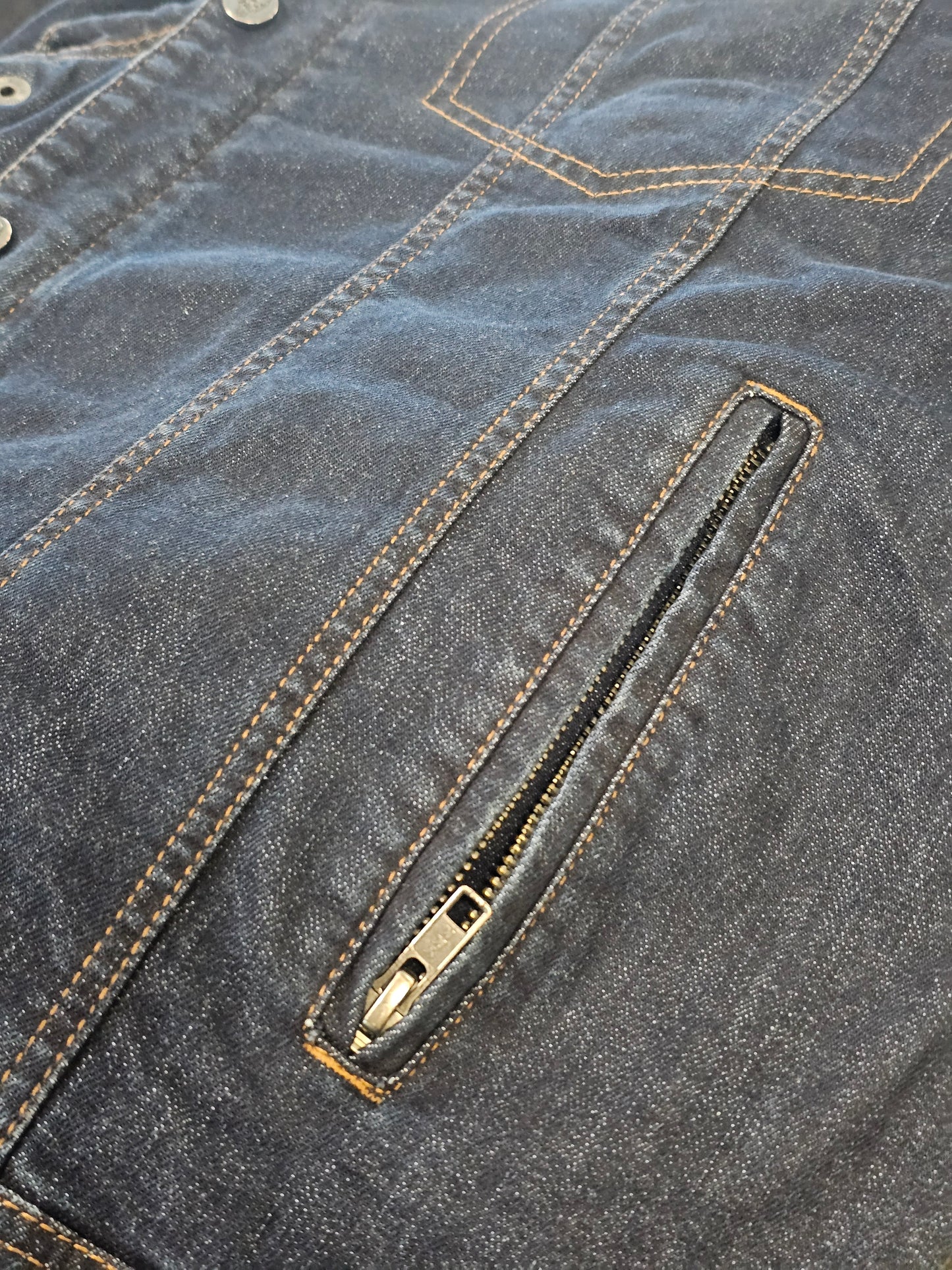 GOOD TROUBLE DENIM ARMORED JACKET