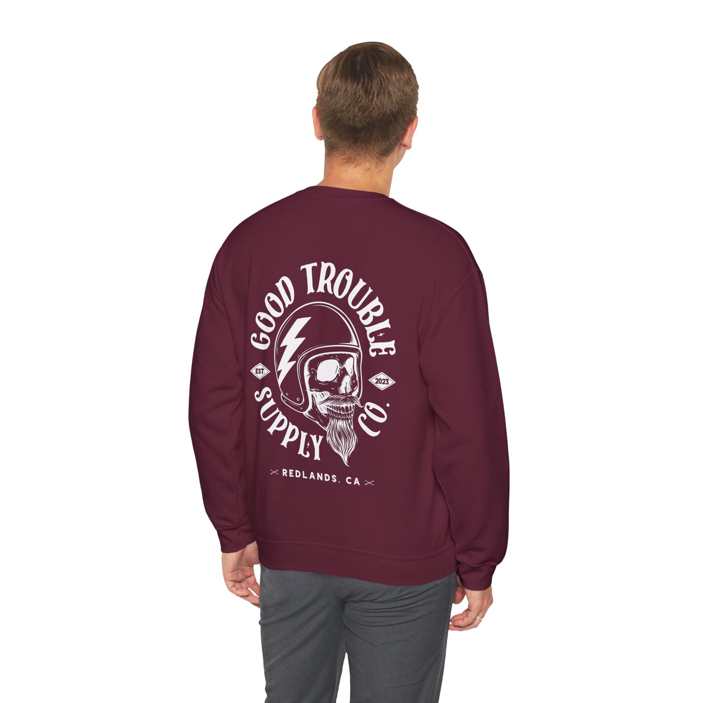 Good Trouble Logo Crewneck Sweatshirt