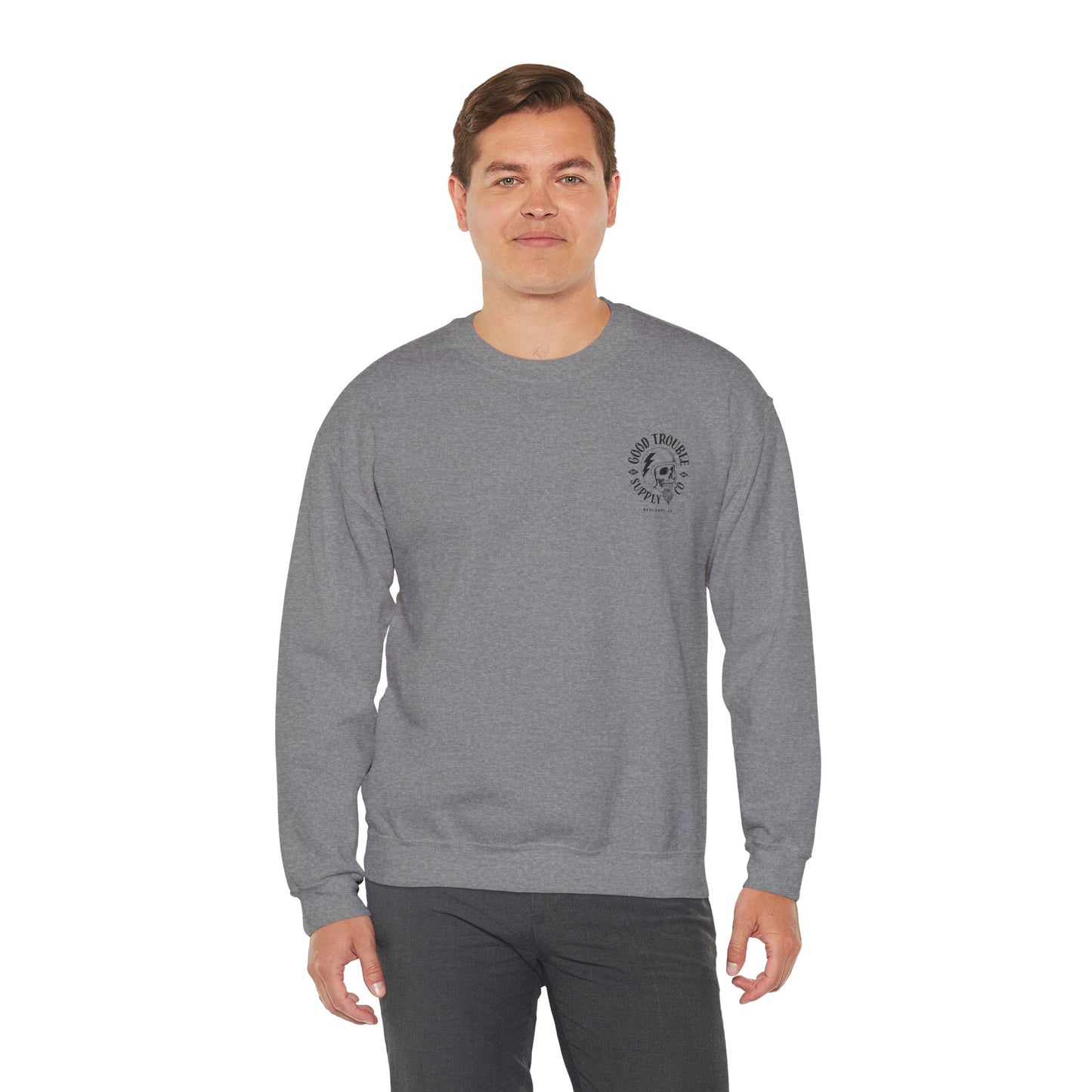 Good Trouble Logo Crewneck Sweatshirt