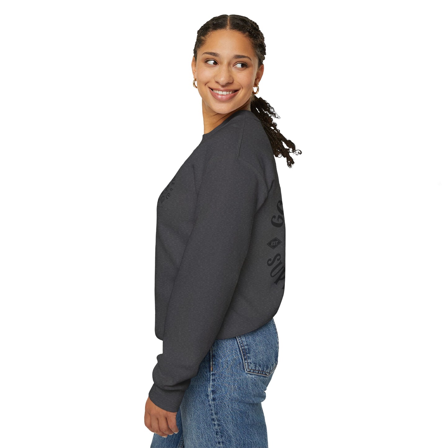 Good Trouble Logo Crewneck Sweatshirt