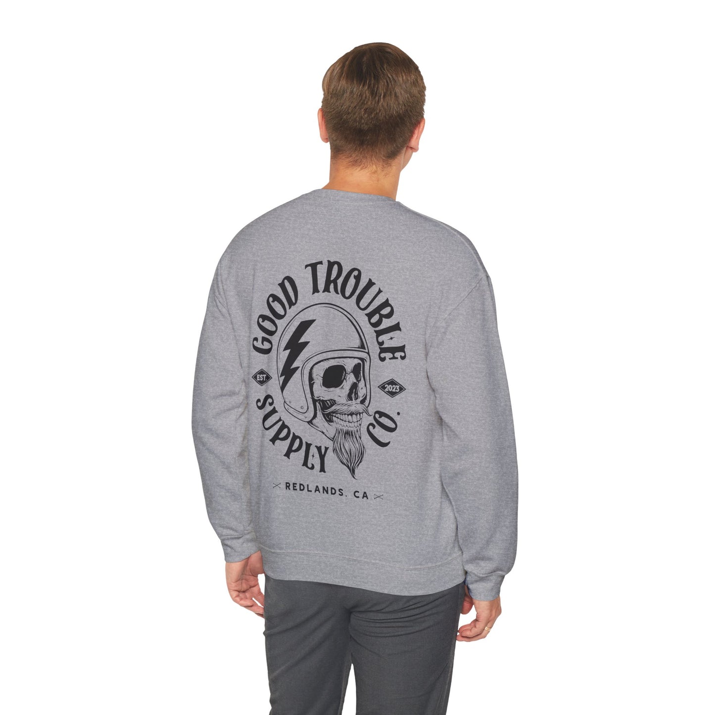 Good Trouble Logo Crewneck Sweatshirt