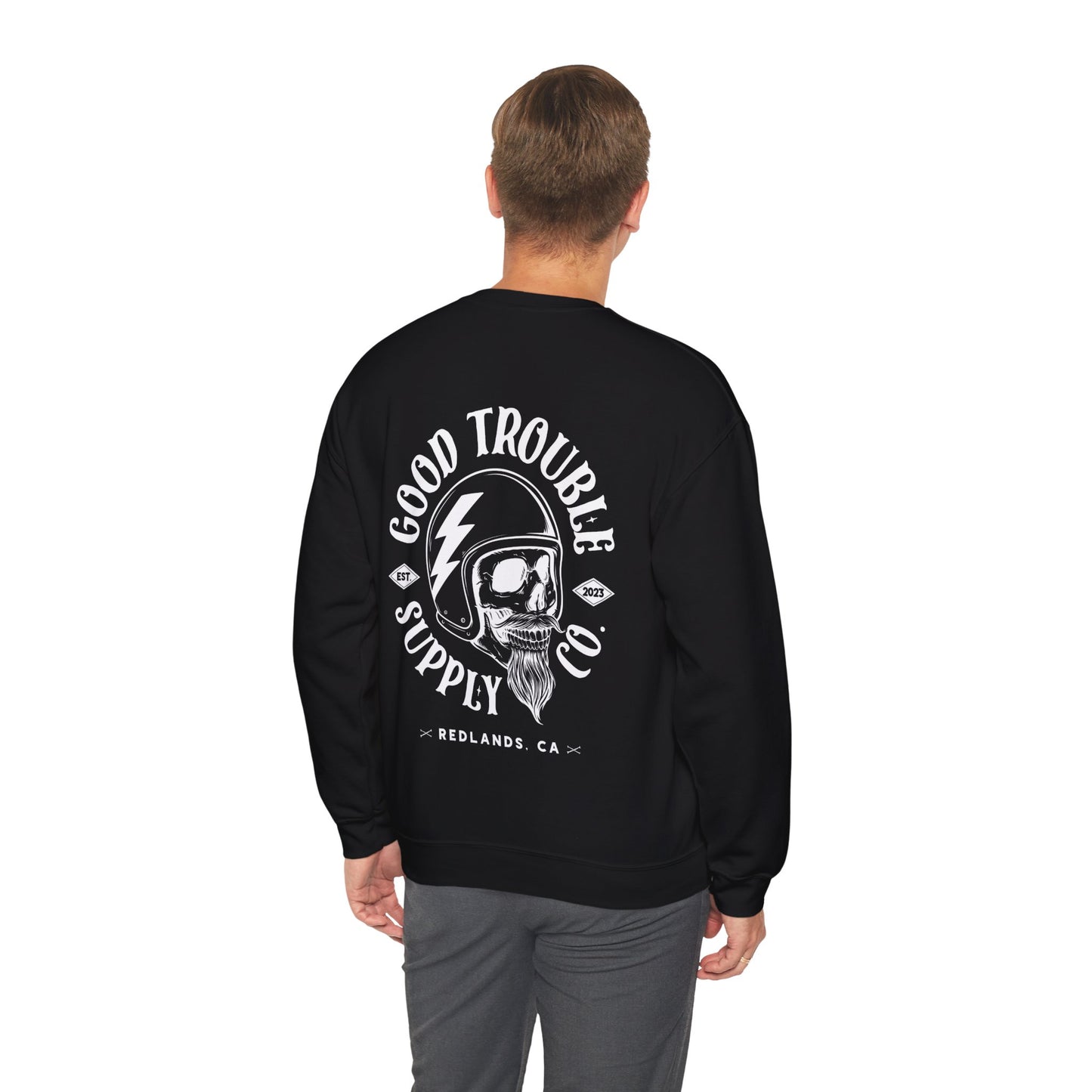 Good Trouble Logo Crewneck Sweatshirt