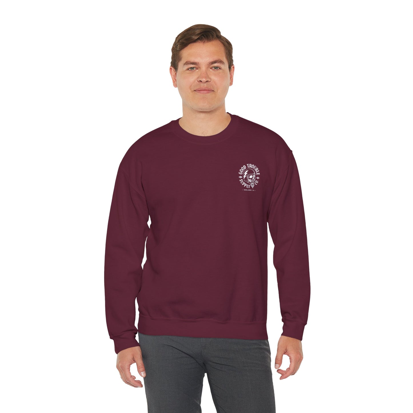 Good Trouble Logo Crewneck Sweatshirt