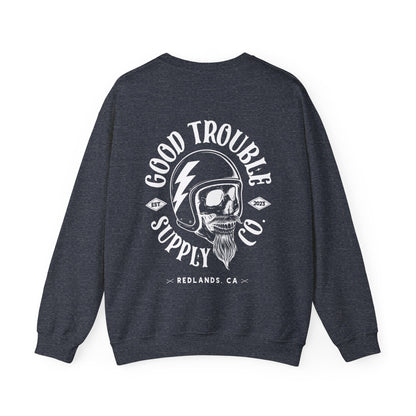 Good Trouble Logo Crewneck Sweatshirt