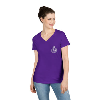 LADIES V-Neck "I Match Energy..." Tee