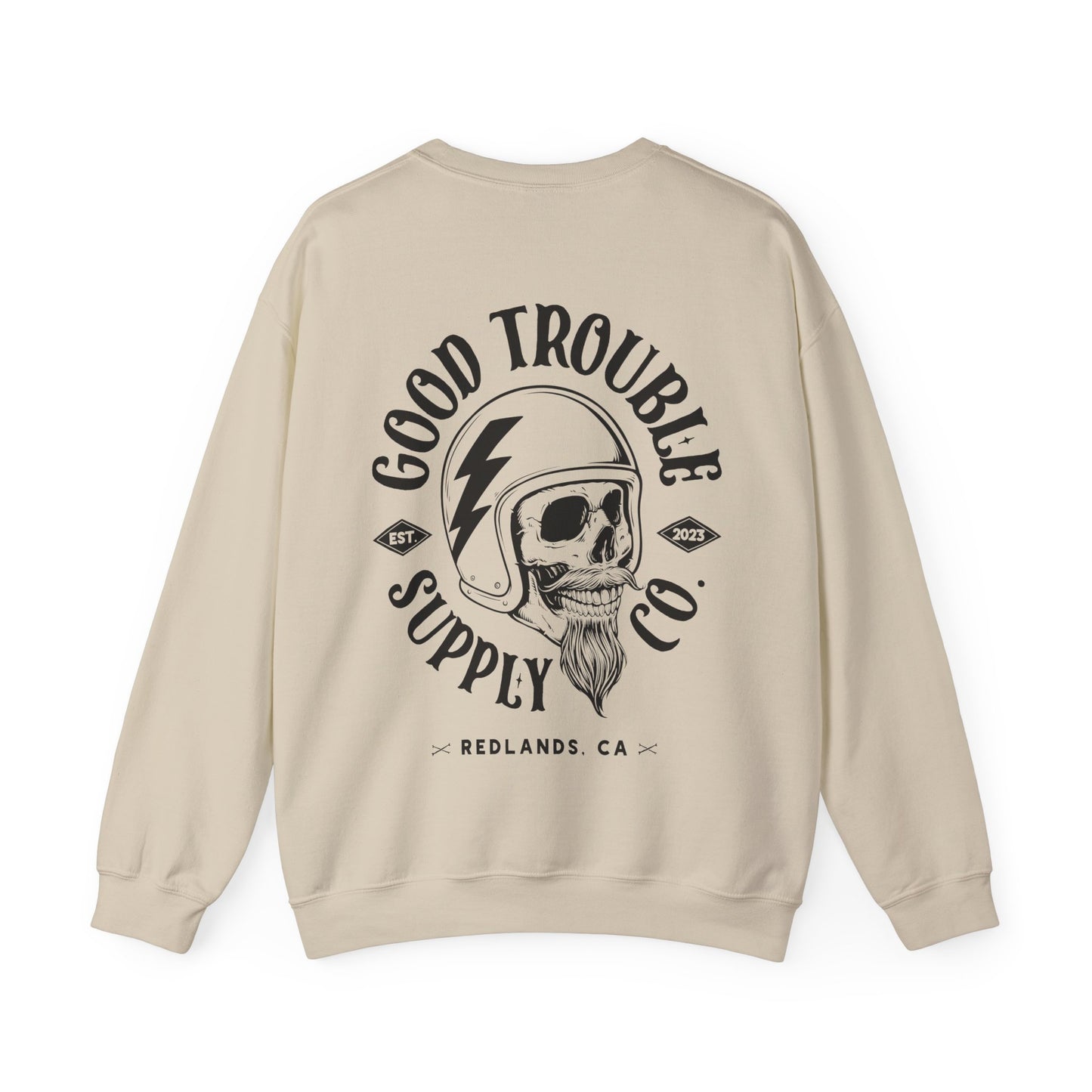 Good Trouble Logo Crewneck Sweatshirt