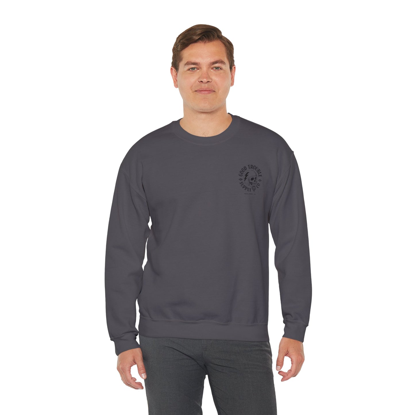 Good Trouble Logo Crewneck Sweatshirt