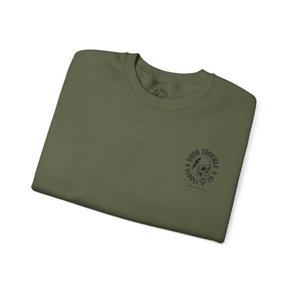 Good Trouble Logo Crewneck Sweatshirt