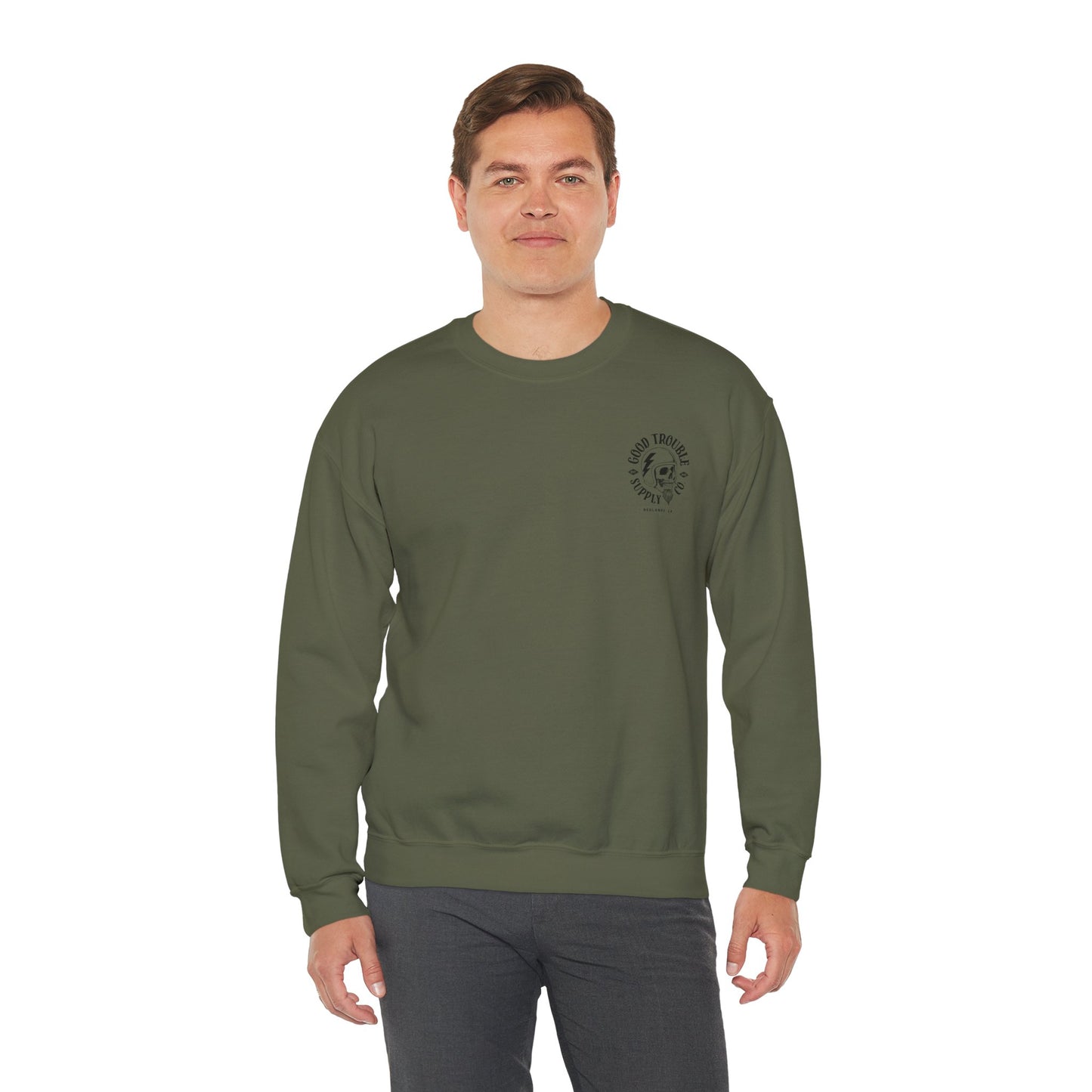 Good Trouble Logo Crewneck Sweatshirt