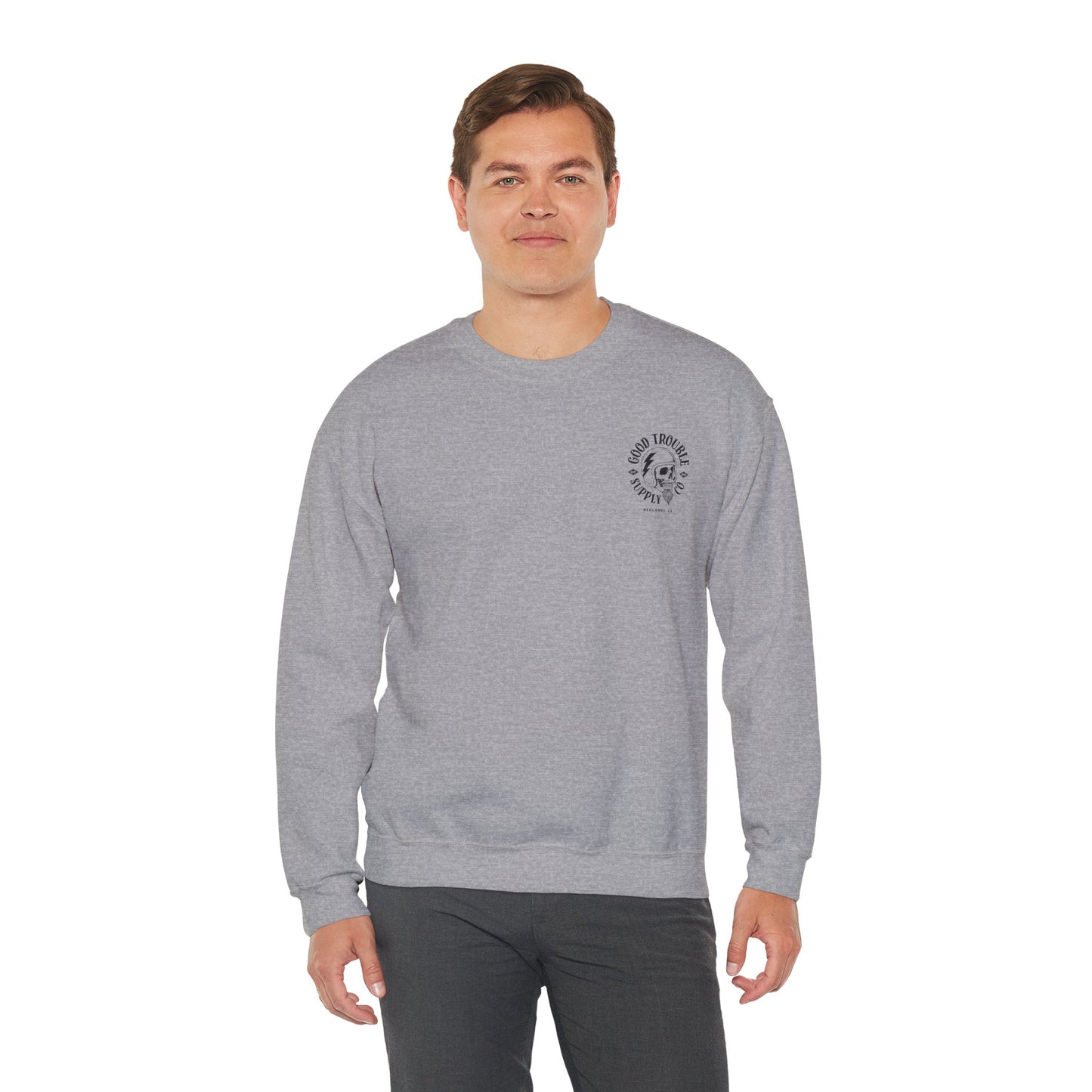 Good Trouble Logo Crewneck Sweatshirt