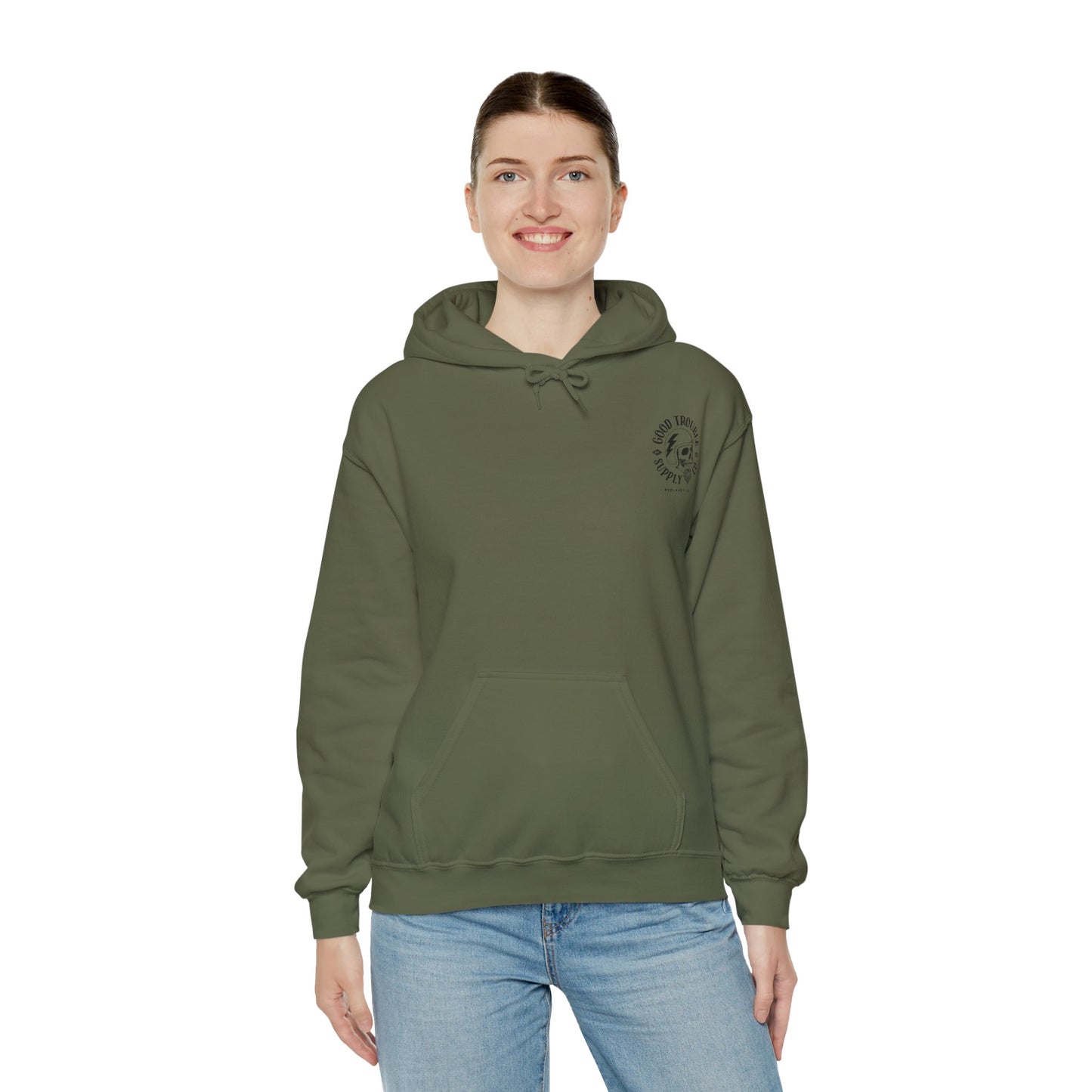 Winged Wheel Pull Over Hoodie