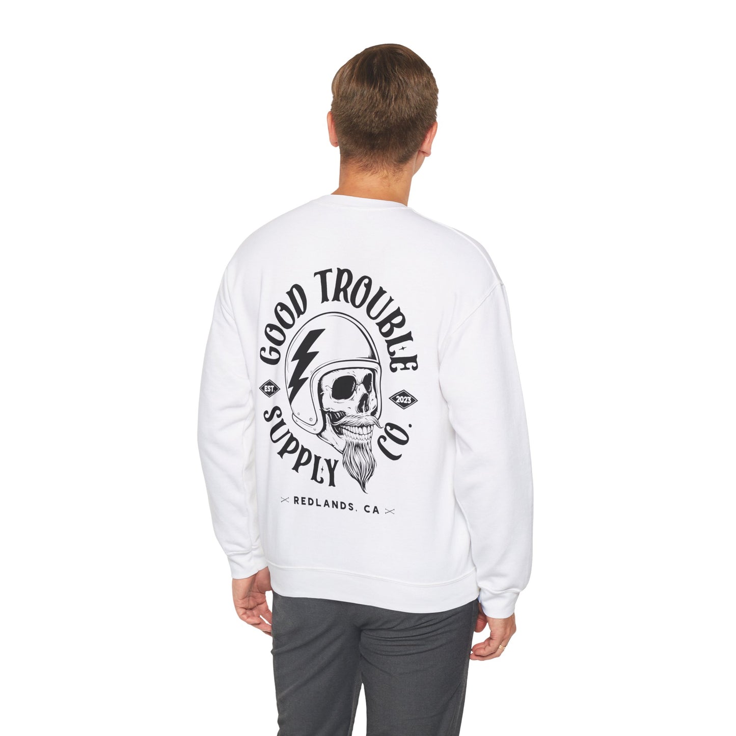 Good Trouble Logo Crewneck Sweatshirt