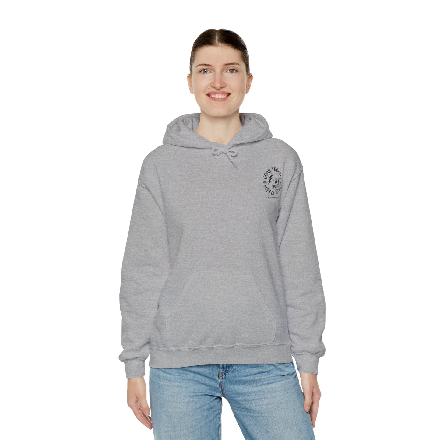 Winged Wheel Pull Over Hoodie