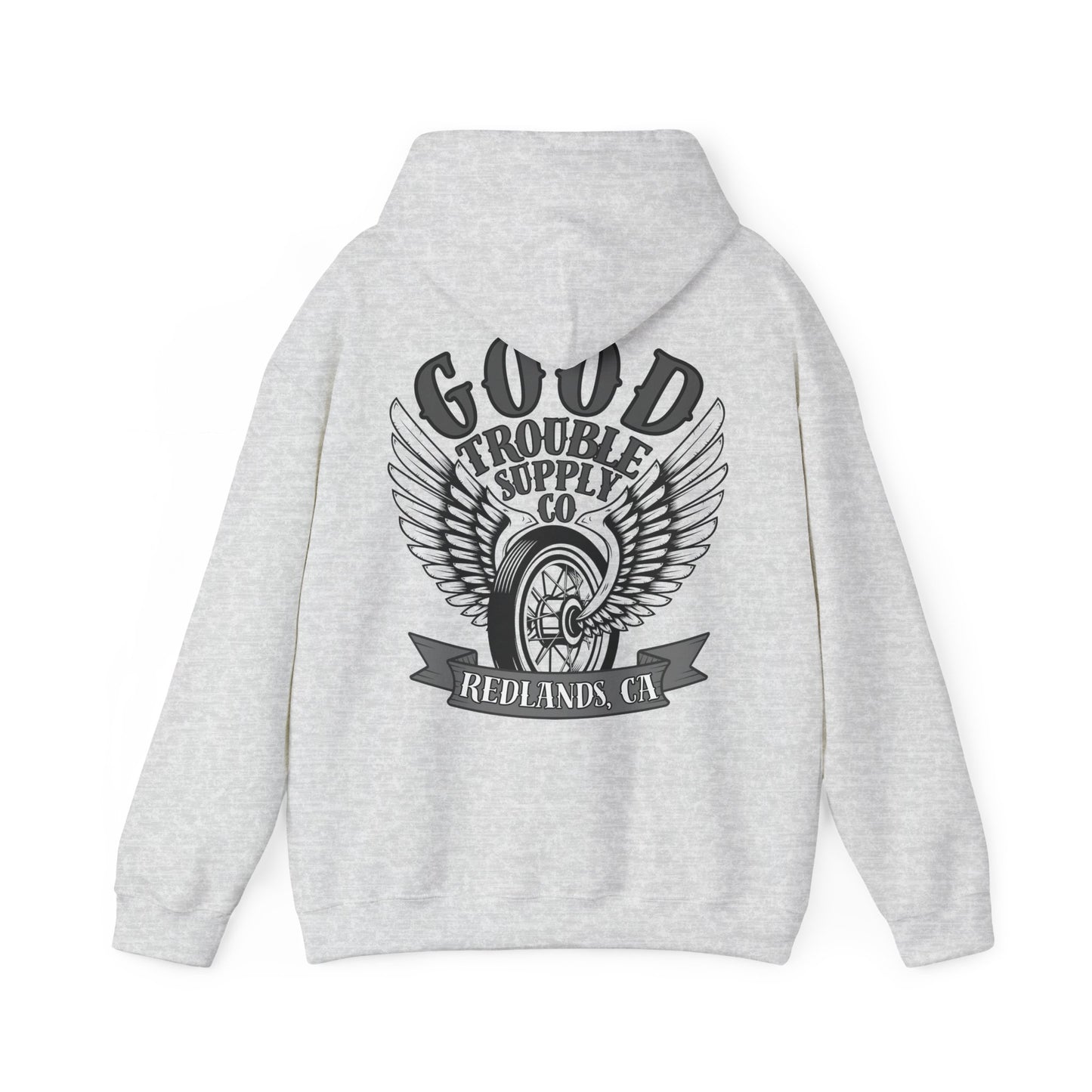 Winged Wheel Pull Over Hoodie