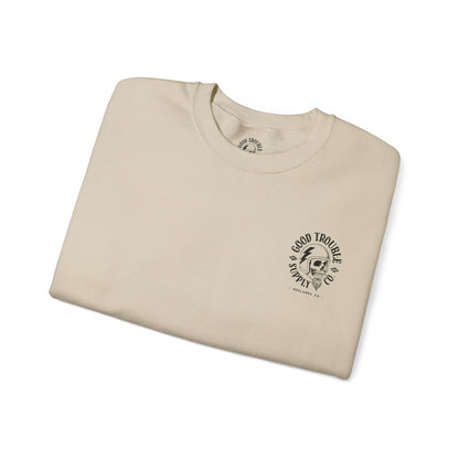 Good Trouble Logo Crewneck Sweatshirt