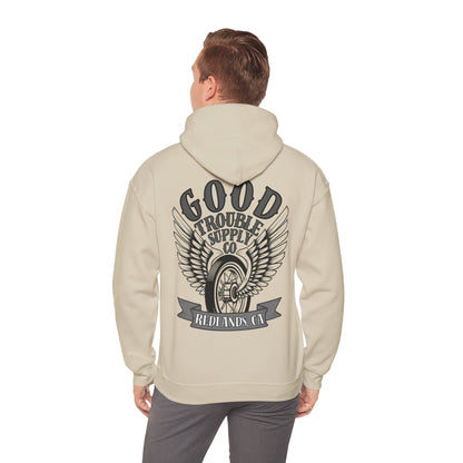 Winged Wheel Pull Over Hoodie