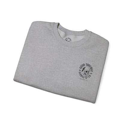 Good Trouble Logo Crewneck Sweatshirt
