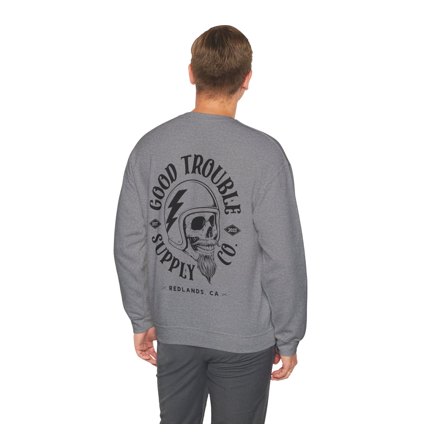 Good Trouble Logo Crewneck Sweatshirt