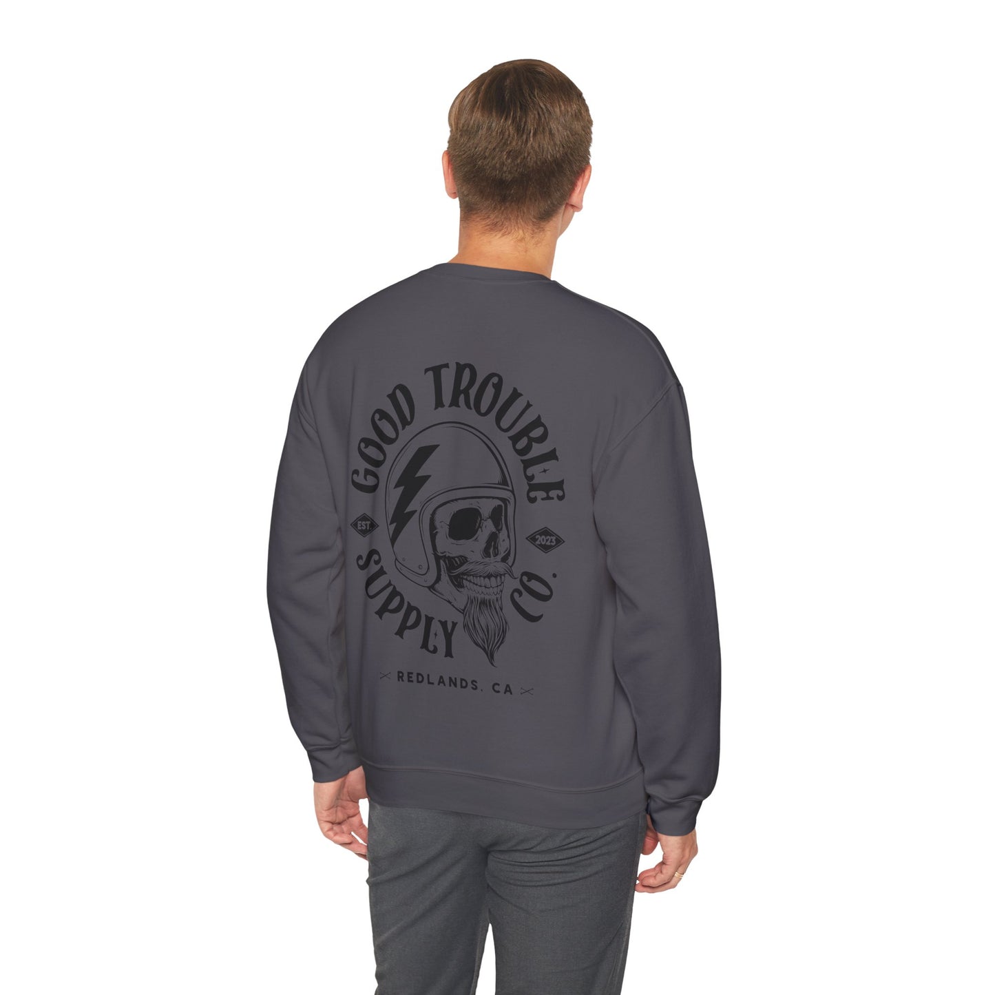 Good Trouble Logo Crewneck Sweatshirt