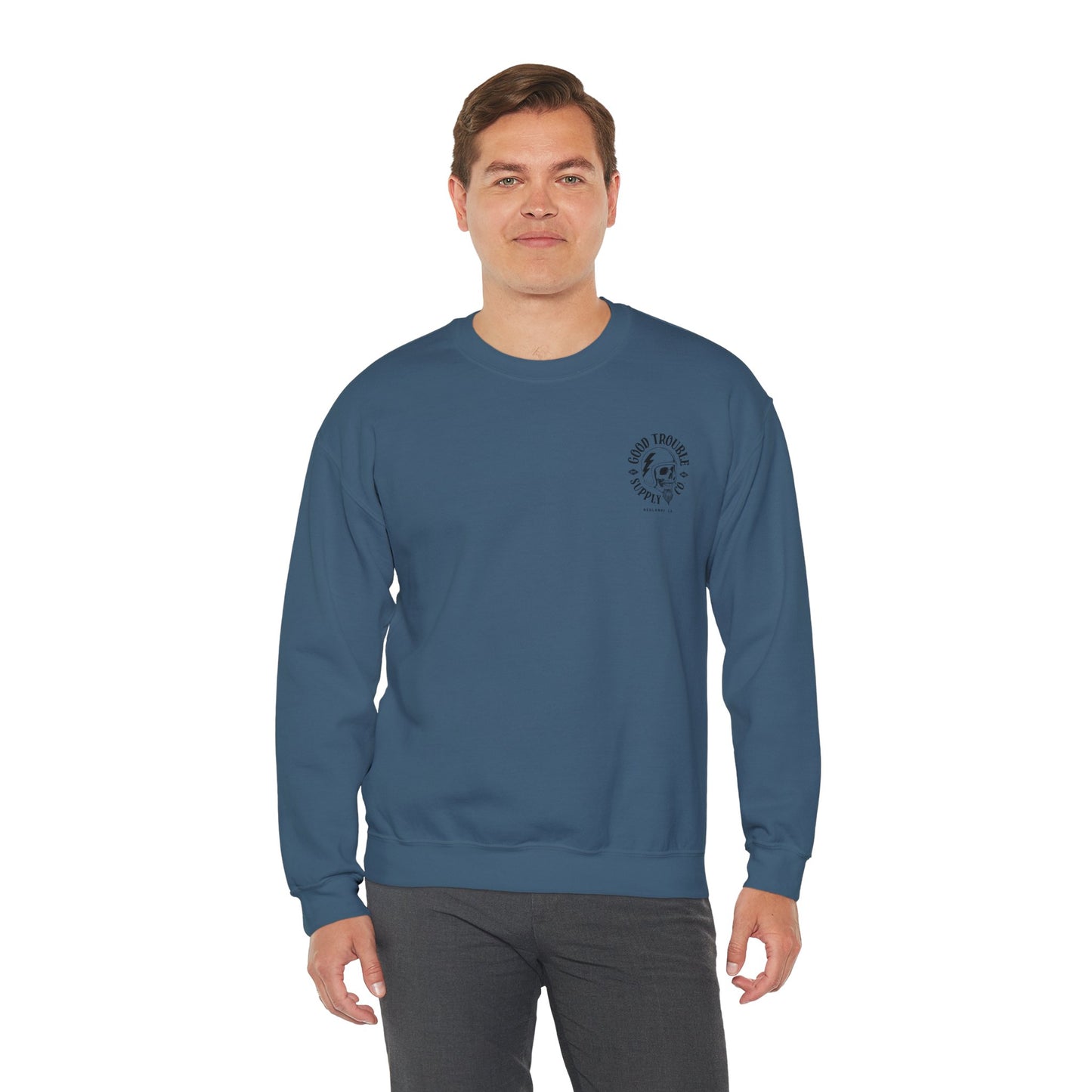 Good Trouble Logo Crewneck Sweatshirt