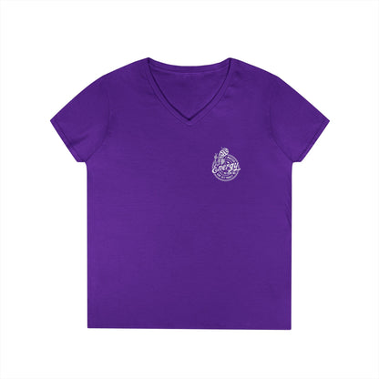 LADIES V-Neck "I Match Energy..." Tee