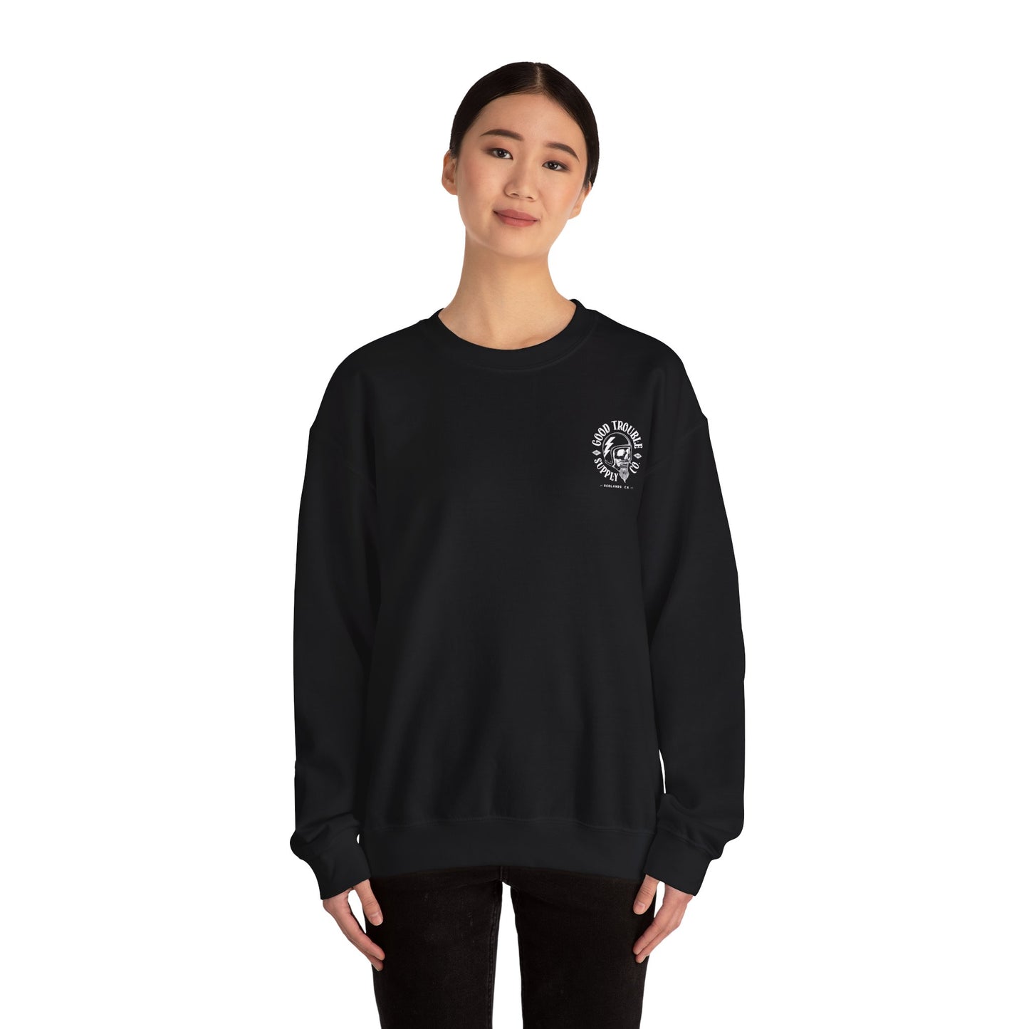 Good Trouble Logo Crewneck Sweatshirt