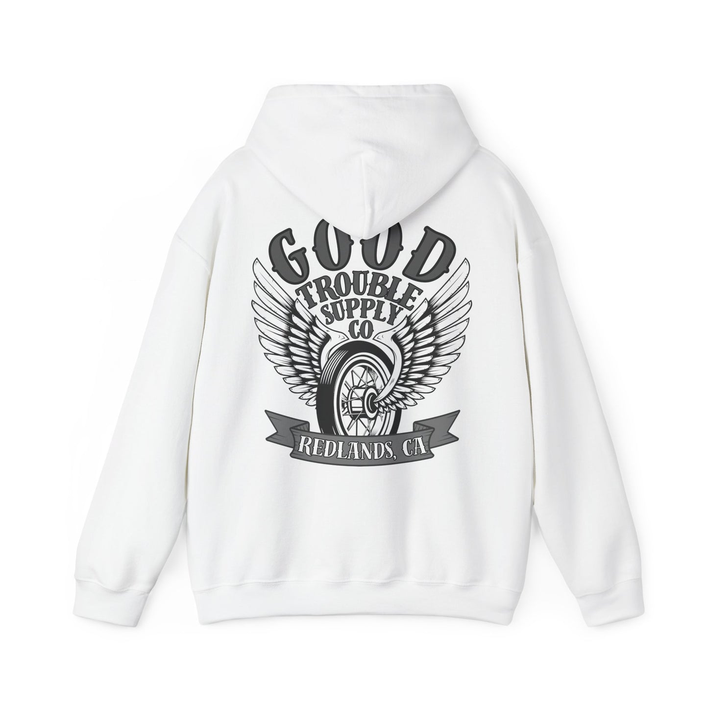 Winged Wheel Pull Over Hoodie